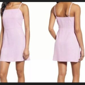 BP Dress Nordstrom Size M Linen Blend